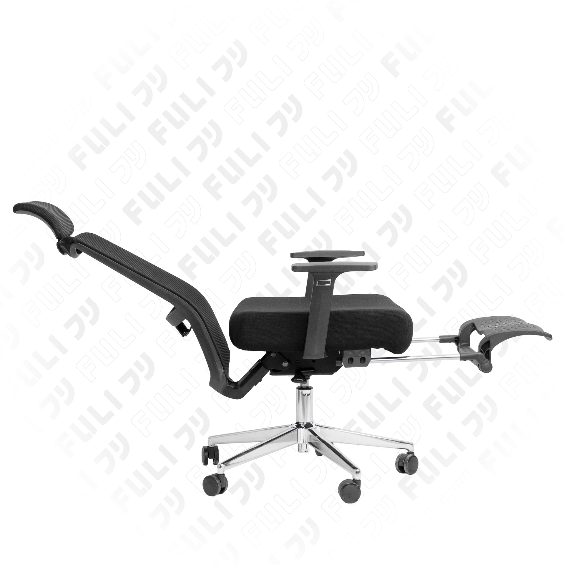 เก้าอี้เพื่อสุขภาพ ErgoMesh Chair รุ่น X9 - สีดำ | FULI X9 Memory Foam ErgoMesh Office Chair - Black