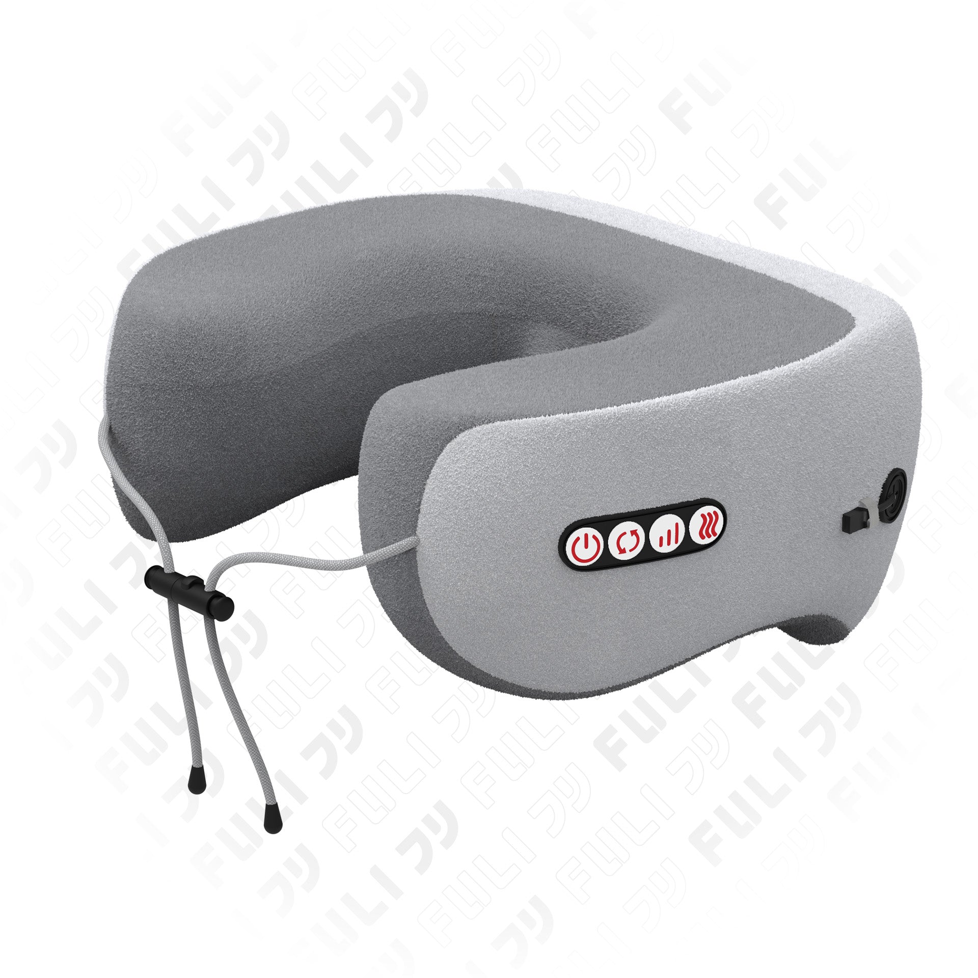 เซตนวดสายบิวตี้ FULI Natural Stone Electric Gua Sha + Ergo Massage Neck Pillow + Smart Eye Massager