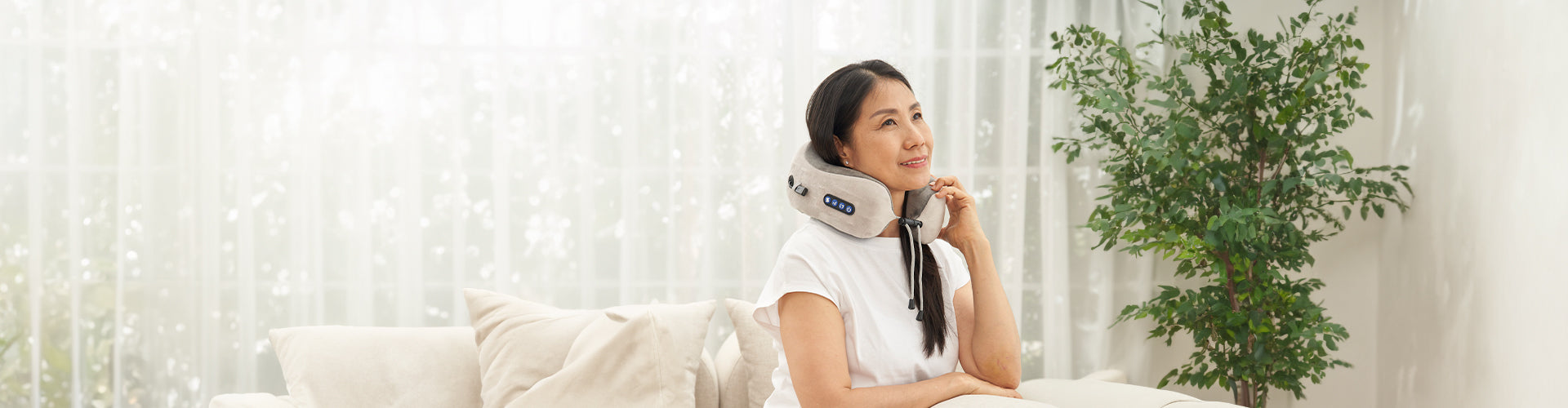 Cool Tech Massage Neck Pillow