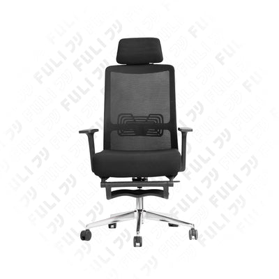 เก้าอี้เพื่อสุขภาพ ErgoMesh Chair รุ่น X9 - สีดำ | FULI X9 Memory Foam ErgoMesh Office Chair - Black