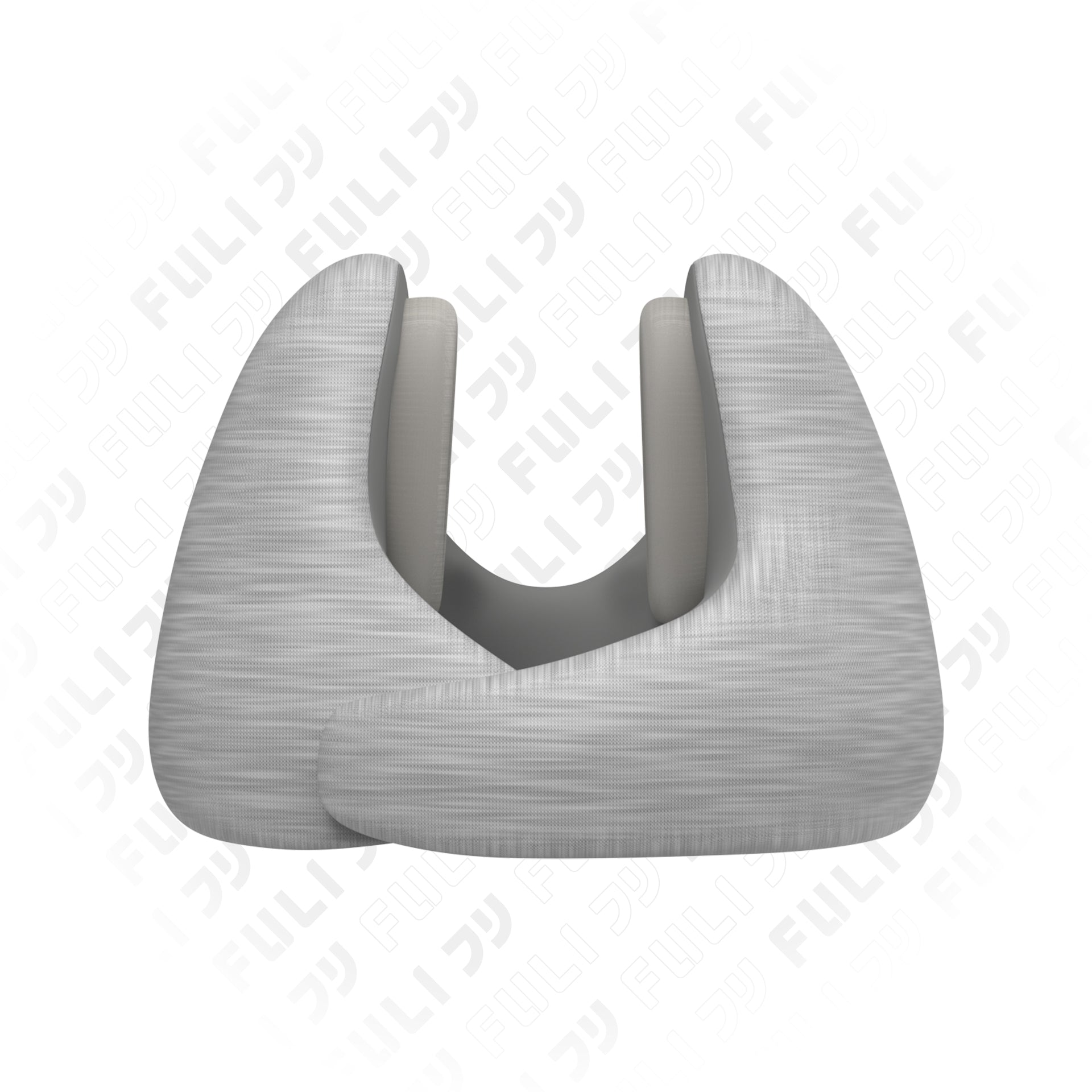 ซื้อ 1 แถม 1 | หมอนนวดคอไฟฟ้า + หมอนรองคอป้องกันเสียงรบกวน | FULI Ergo Massage Neck Pillow + FULI Noise Cancelling Ergo Neck Pillow