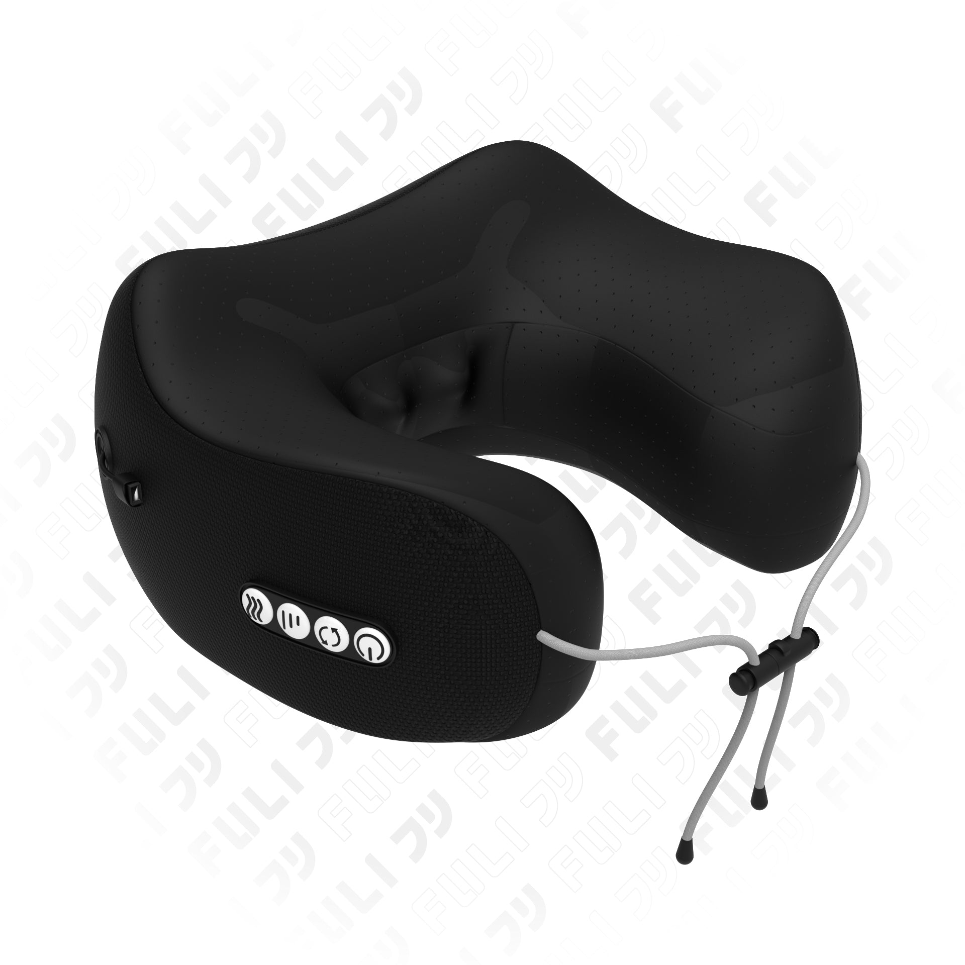 เซตควันสลายสบายคอเย็น | FULI Portable Electric Cooker hoods + FULI Cool Tech Massage Neck Pillow
