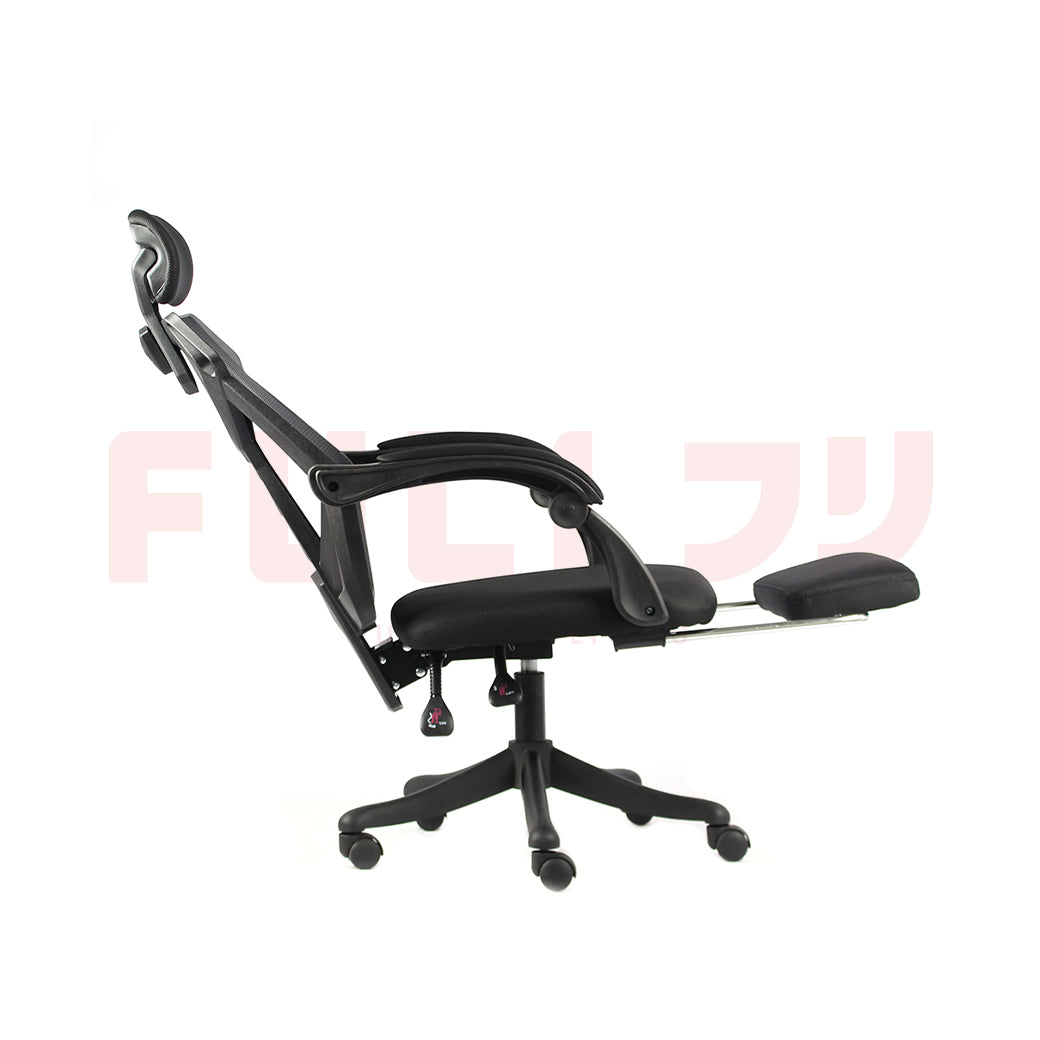 เซตเส้นหลังผ่อนคลาย FULI X8 ErgoChair + ErgoBack Stretcher - Black ดำ